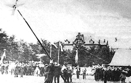 Aufrichten des Vogel